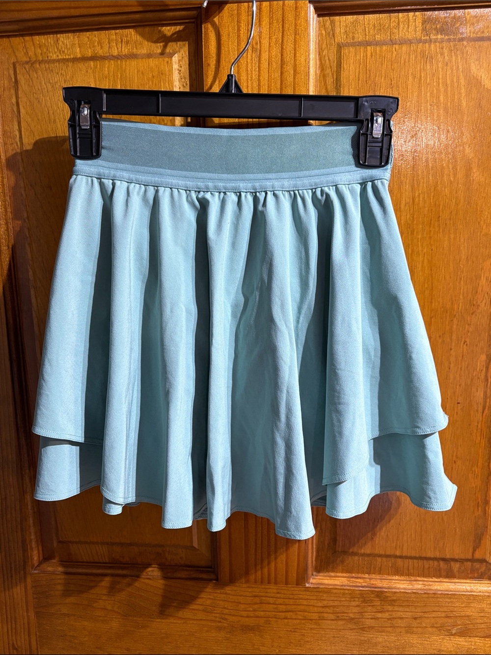lululemon athletica Mint Green Circle Skirt with Elastic Waistband